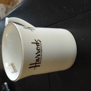 Harrods Knightsbridge Fine Bone China Coffee Cup